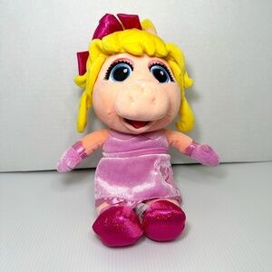 Disney Store Disney Junior Muppet Babies Miss Piggy Small 14" Pink Plush Toy